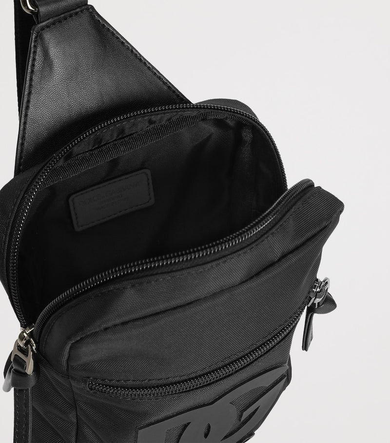 Dolce & Gabbana Kids logo cross-body bag, UK version