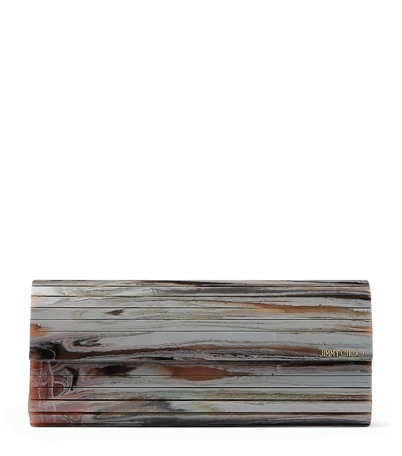 Jimmy Choo Sweetie clutch bag with panelled design - British product