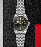 Tudor Black Bay One stainless steel watch 41mm - British product