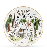 Harrods GINORI 1735 x Luke Edward Hall Rain Rock Creek Decorative Plate 27cm- Buy online at McGrocer