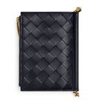 Bottega Veneta Medium Leather Solstice Wallet, imported from the UK