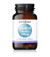 Harrods Viridian Co-Enzyme Q10 With Mct 100Mg Supplement Capsules 30 Capsules- Buy online at McGrocer