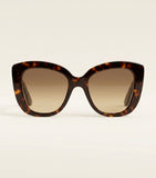 Gucci cat eye sunglasses with gold-tone logo (British brand)