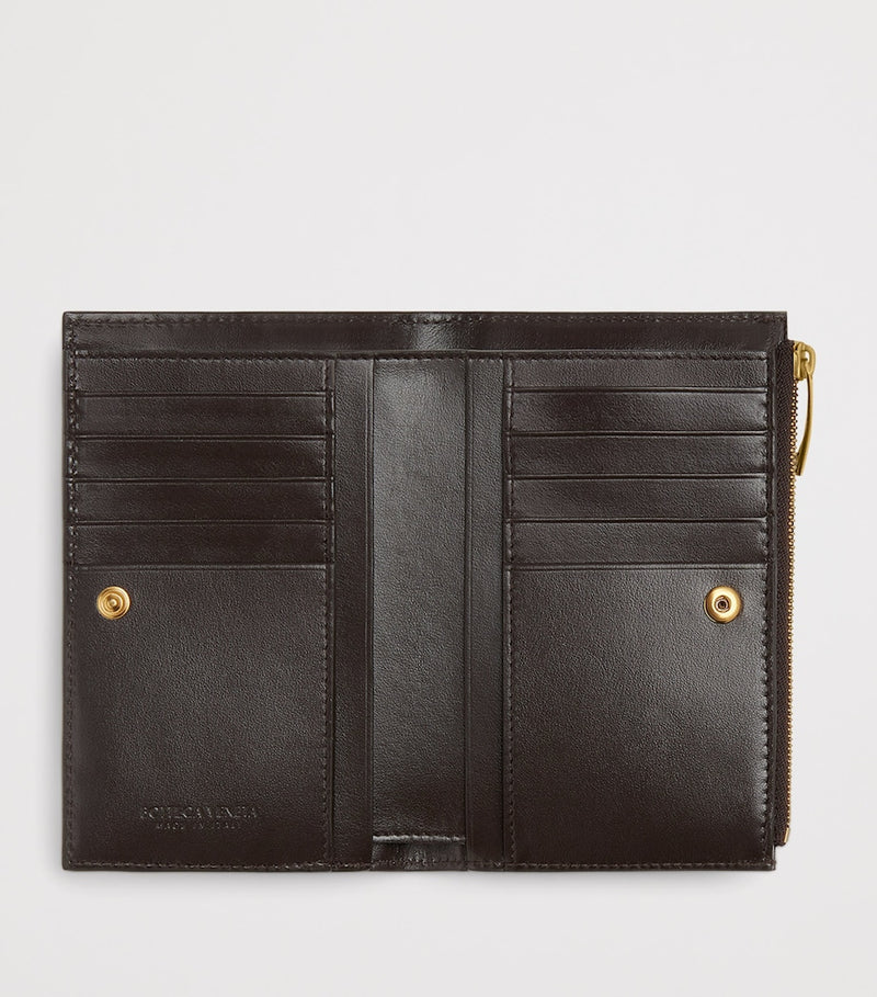 Bottega Veneta Intrecciato bifold card holder (British brand)