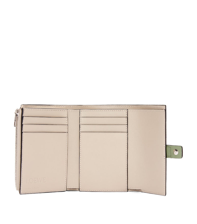 LOEWE cream calfskin vertical wallet, UK version