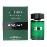 Superdrug Rochas L'homme Aromatic Touch Eau de Toilette 100ml- Buy online at McGrocer