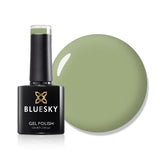 Bluesky gel polish The Prospector green shade - British product