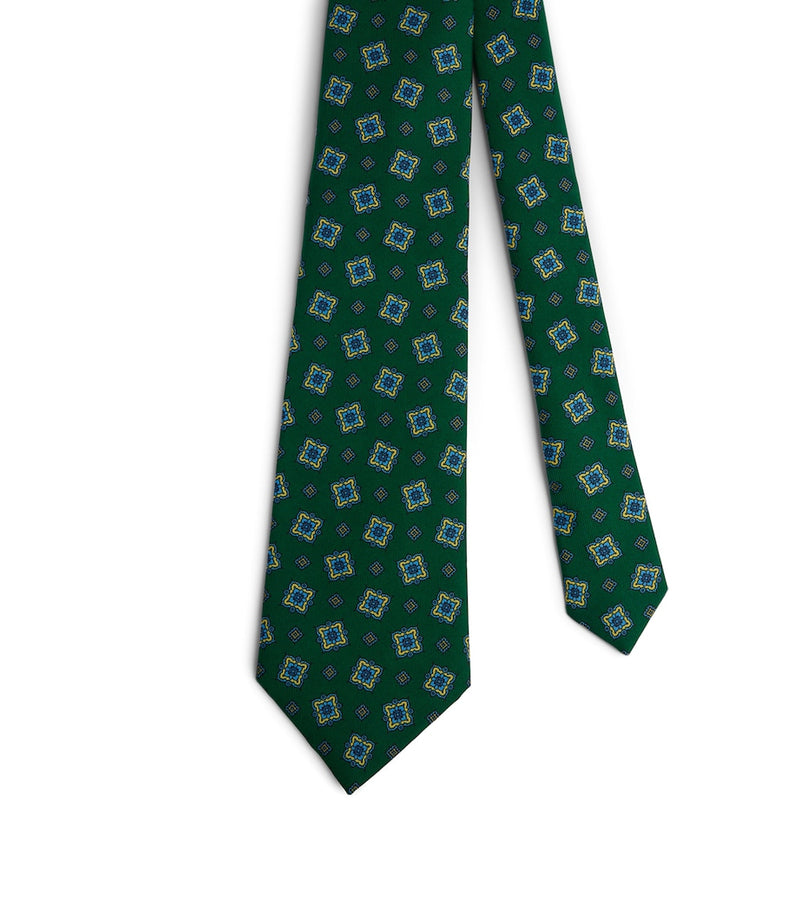 Dunhill silk printed tie, imported from the UK