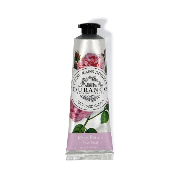 Durance Soft Hand Cream Rose Petal 30ml - British product
