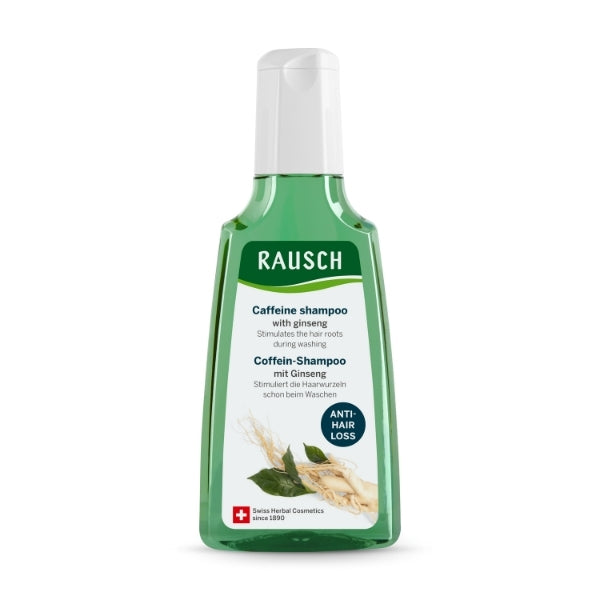 Rausch Caffeine Shampoo with Ginseng 200ml, imported from the UK