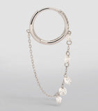 Persée Danaé single earring white gold diamond, imported from the UK