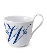 Harrods Royal Copenhagen Porcelain Fluted Alphabet Mug- Buy online at McGrocer