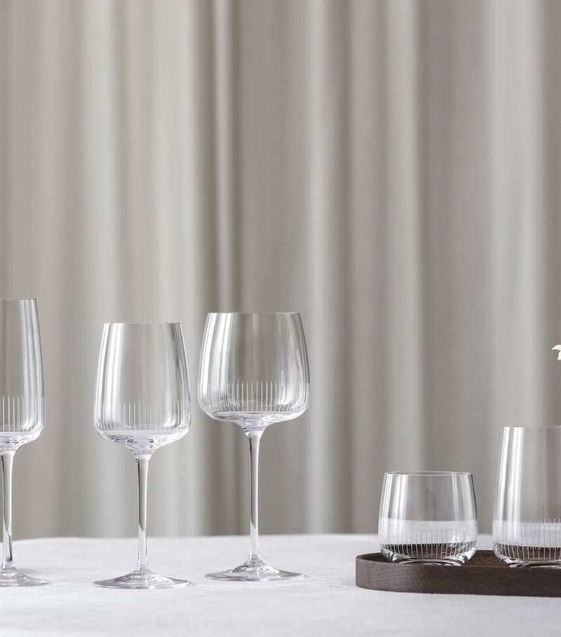 Villeroy & Boch Afina crystal highball glasses set of 4, UK version