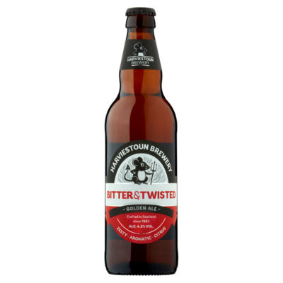 Harviestoun Brewery Bitter & Twisted Golden Ale 500ml - British product