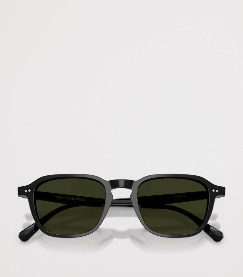 Oliver Peoples Emryn irregular sunglasses acetate frame, imported from the UK