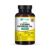 Holland & Barrett Prowise Healthcare Vegan Evening Primrose Oil 2000mg with Vitamin E & B6 Softgel Supplement, 60 Softgels- Buy online at McGrocer