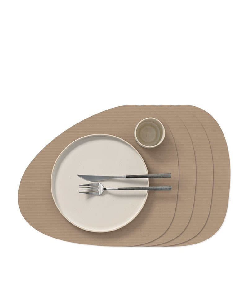 LIND DNA large curve corduroy placemat set of 4, UK version