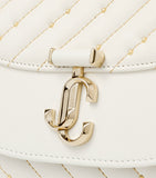 Jimmy Choo Curve leather clutch bag, imported from the UK