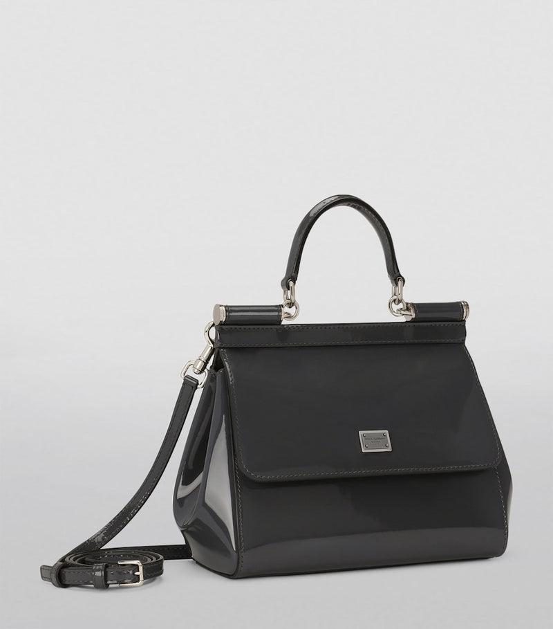 Dolce&Gabbana Sicily top-handle leather bag Kim Kardashian - British product