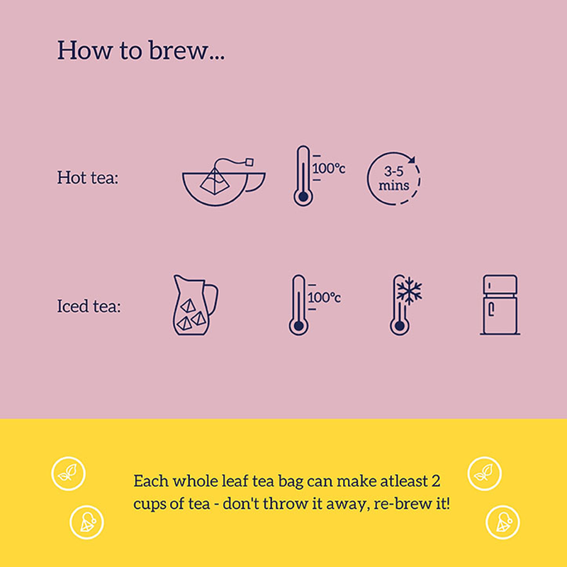 Caffeine-Free Herbal Tea with Chamomile, Lavender and Valerian, 14 Tea Bags