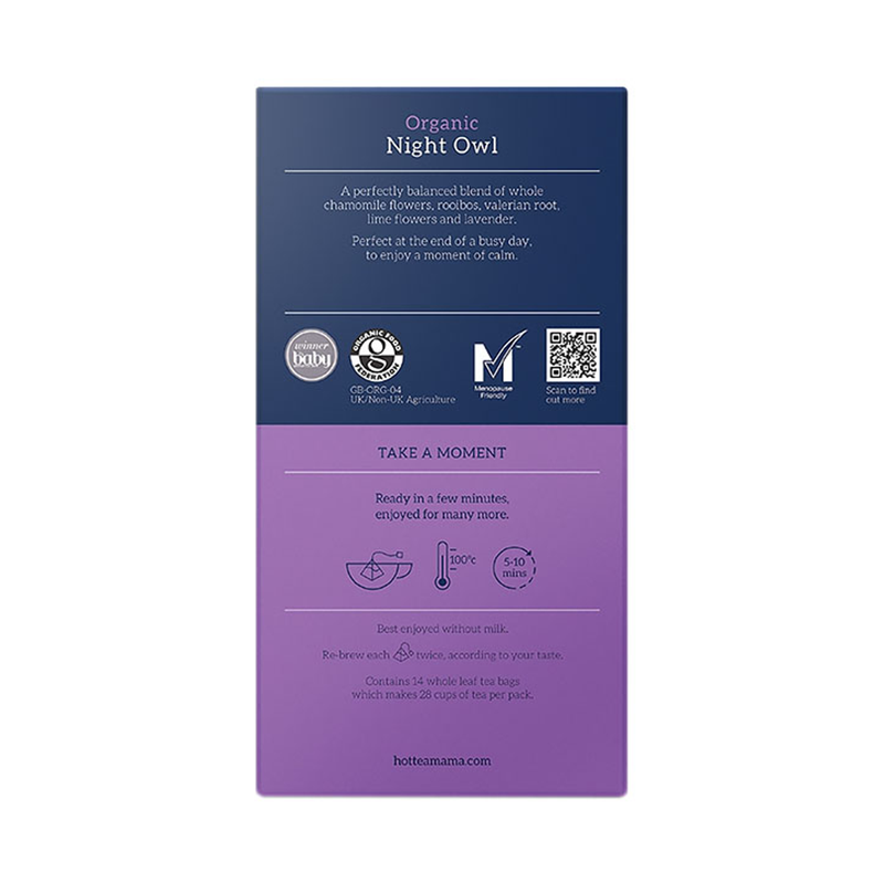 Caffeine-Free Herbal Tea with Chamomile, Lavender and Valerian, 14 Tea Bags