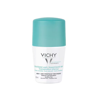 Superdrug Vichy 48HR Intensive Roll-On Anti-Perspirant for Sensitive Skin Deodorant 50ml- Buy online at McGrocer