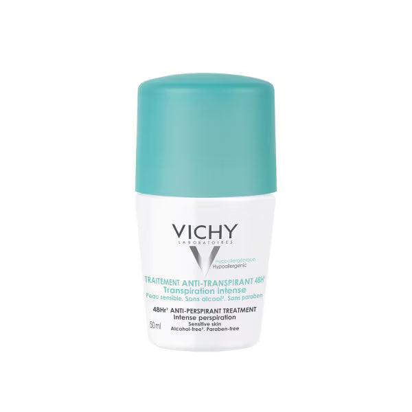 Vichy 48HR Intensive Roll-On Anti-Perspirant 50ml (British brand)