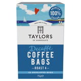 ASDA Taylors of Harrogate 10 Decaffé Enveloped Ground Coffee Bags 75g- Buy online at McGrocer