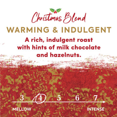Taylors of Harrogate Limited Edition Christmas Blend ground coffee 200g, imported from the UK