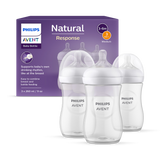Holland & Barrett Philips Avent Natural Response Baby Bottles, 3 Pack- Buy online at McGrocer
