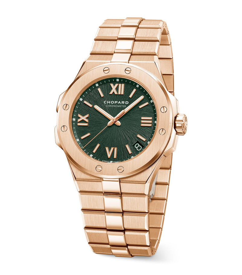 Chopard Alpine Eagle rose gold watch 41mm, imported from the UK