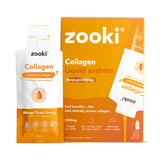 Zooki Marine Collagen 5,000mg Mango & Peach Flavour 30 Sachets
