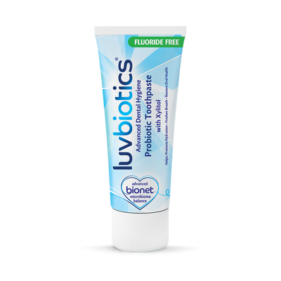 Holland & Barrett Luvbiotics Probiotic Fluoride Free Toothpaste- Buy online at McGrocer