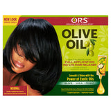 ORS olive oil no-lye hair relaxer kit normal, imported from the UK