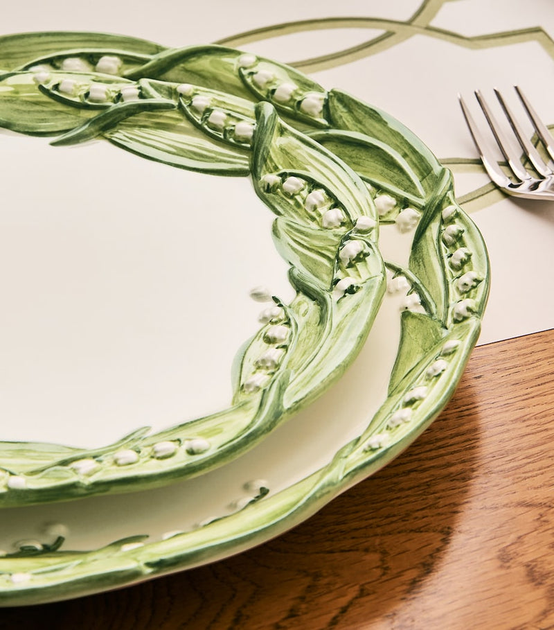 Les-Ottomans Lilly Of The Valley pasta bowl 21cm, UK version