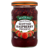 Mackay's raspberry preserve 340g, imported from the UK