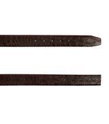 Harrods Giorgio Armani Crocodile Leather Belt- Buy online at McGrocer