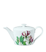 Harrods Tropical Bird and Botanical Design Teapot, 1.36L Capacity, Dishwasher Safe- Buy online at McGrocer