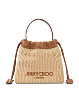 Harrods Jimmy Choo Raffia Drawstring Pouch- Buy online at McGrocer