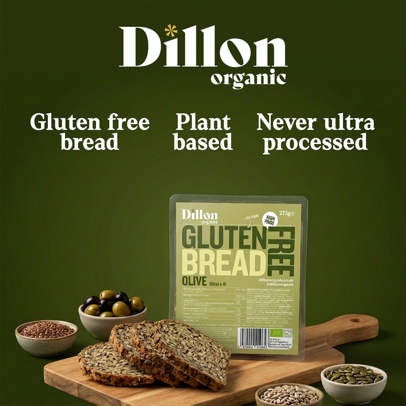 Dillon Organic Sliced Gluten Free Olive Bread 275g