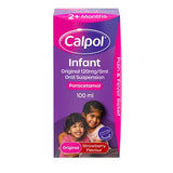 Superdrug Calpol Infant Suspension Strawberry Flavour Baby Fever Relief 100ml- Buy online at McGrocer