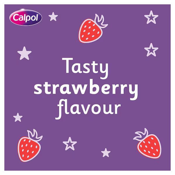 Calpol Infant Suspension Strawberry Flavour 100ml - British product