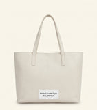 Mulberry suede tree tote bag (British brand)