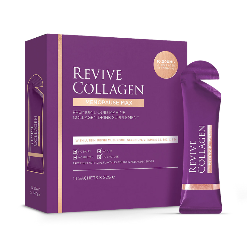Revive Collagen Menopause Max Hydrolysed Marine Collagen 10,000mgs 28 Days Supply