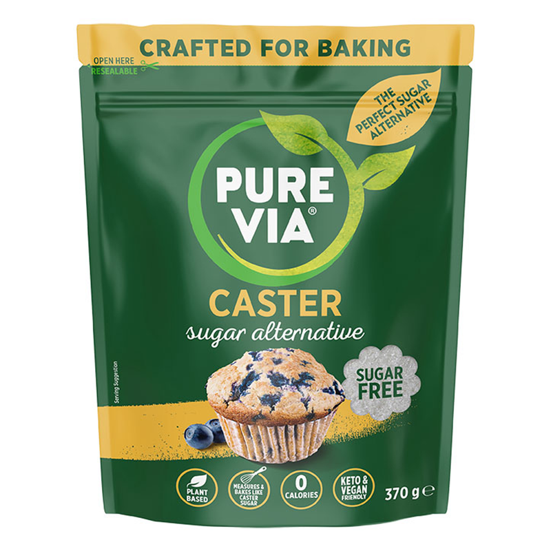 Pure Via Soft Brown Sugar Alternative 300g - Caster Stevia