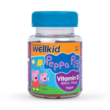 Holland & Barrett Vitabiotics Wellkid Peppa Pig Strawberry Vitamin D Jellies 30 Pack- Buy online at McGrocer