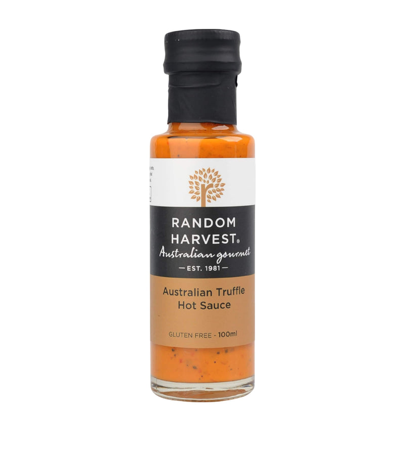 Random Harvest truffle hot sauce with Australian truffle flakes 300g, imported from the UK