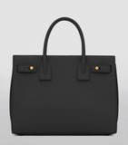 Saint Laurent Sac de Jour leather tote bag, imported from the UK