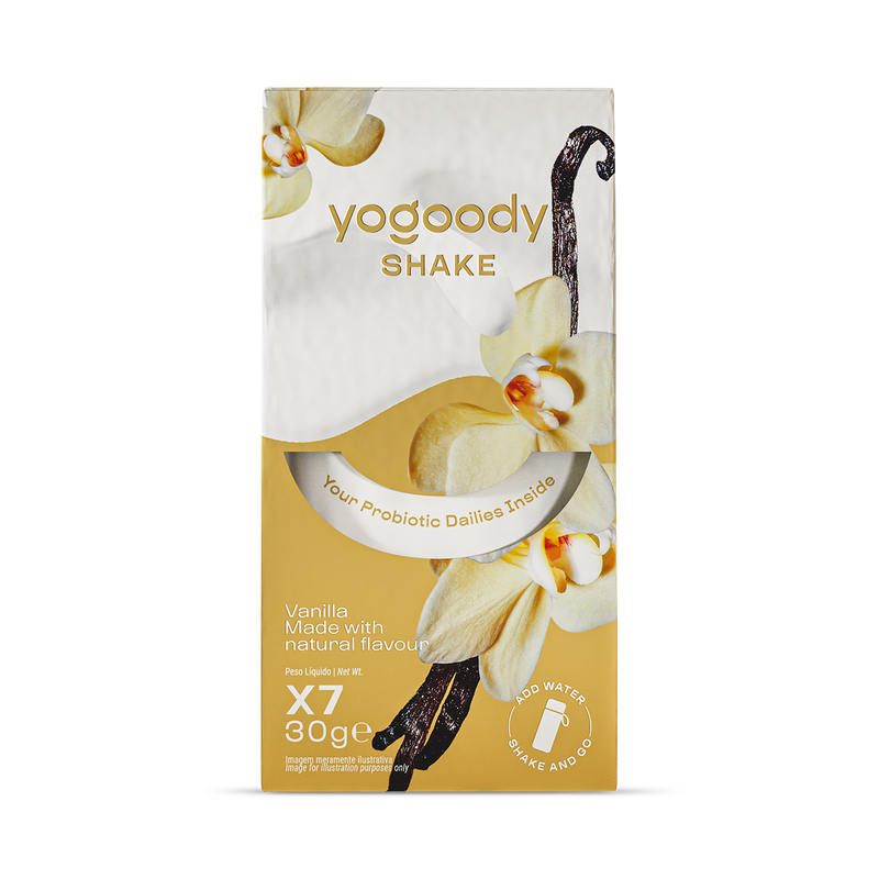 Yogoody probiotic shake vanilla 7x30g (British brand)
