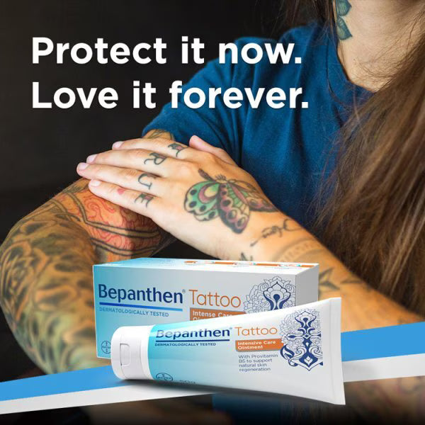 Bepanthen Tattoo Care Ointment Provitamin B5 50g - British product